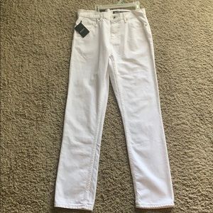 32x32 DKNY Slim Fit White Jeans.